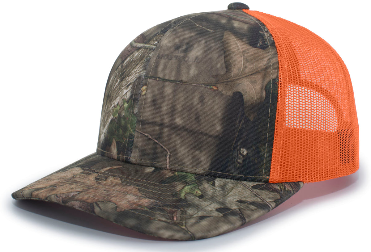 Pacific Headwear Camo Snapback Trucker Cap - BUCORBUC