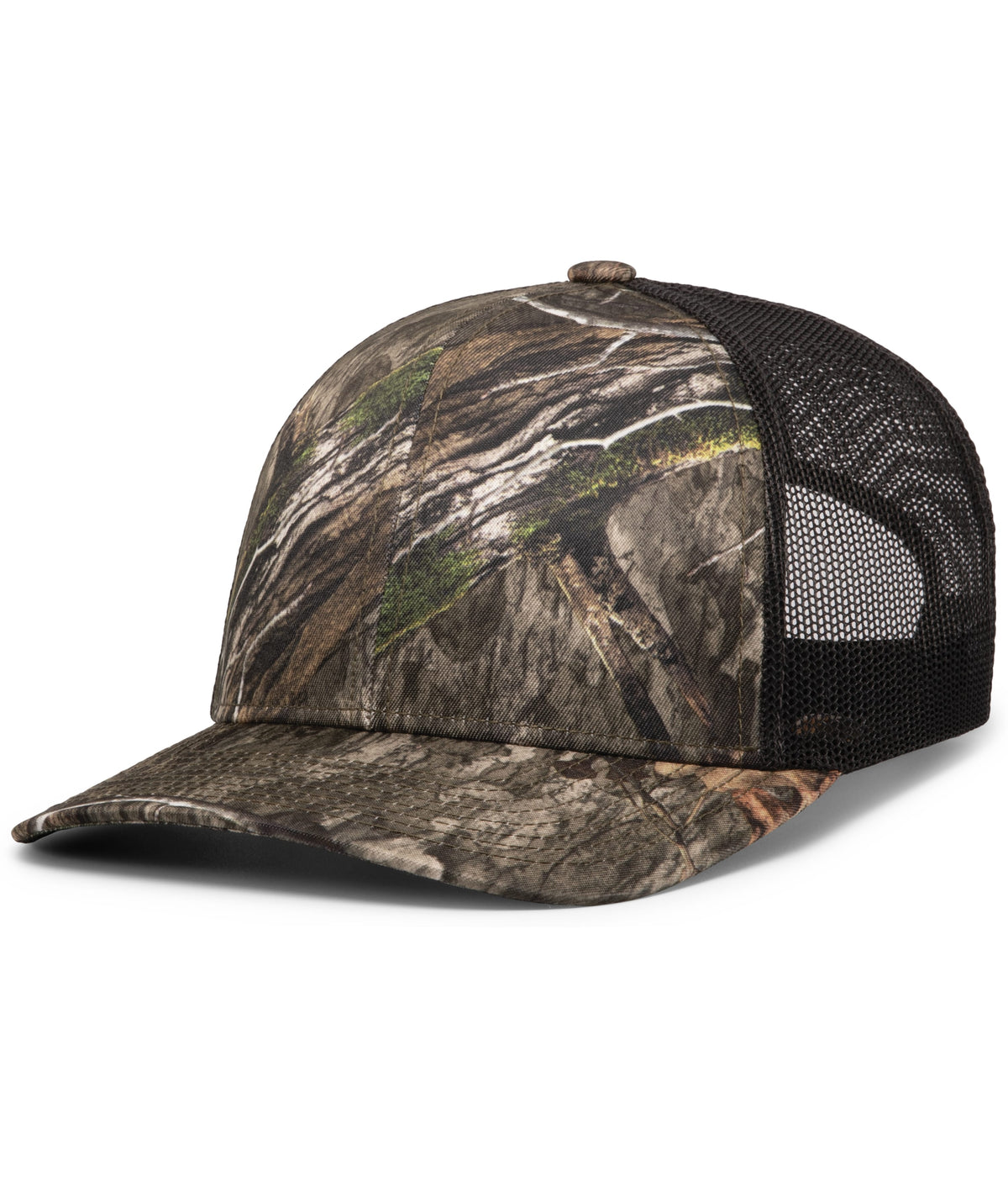 Pacific Headwear Camo Snapback Trucker Cap - CT/CL/CT