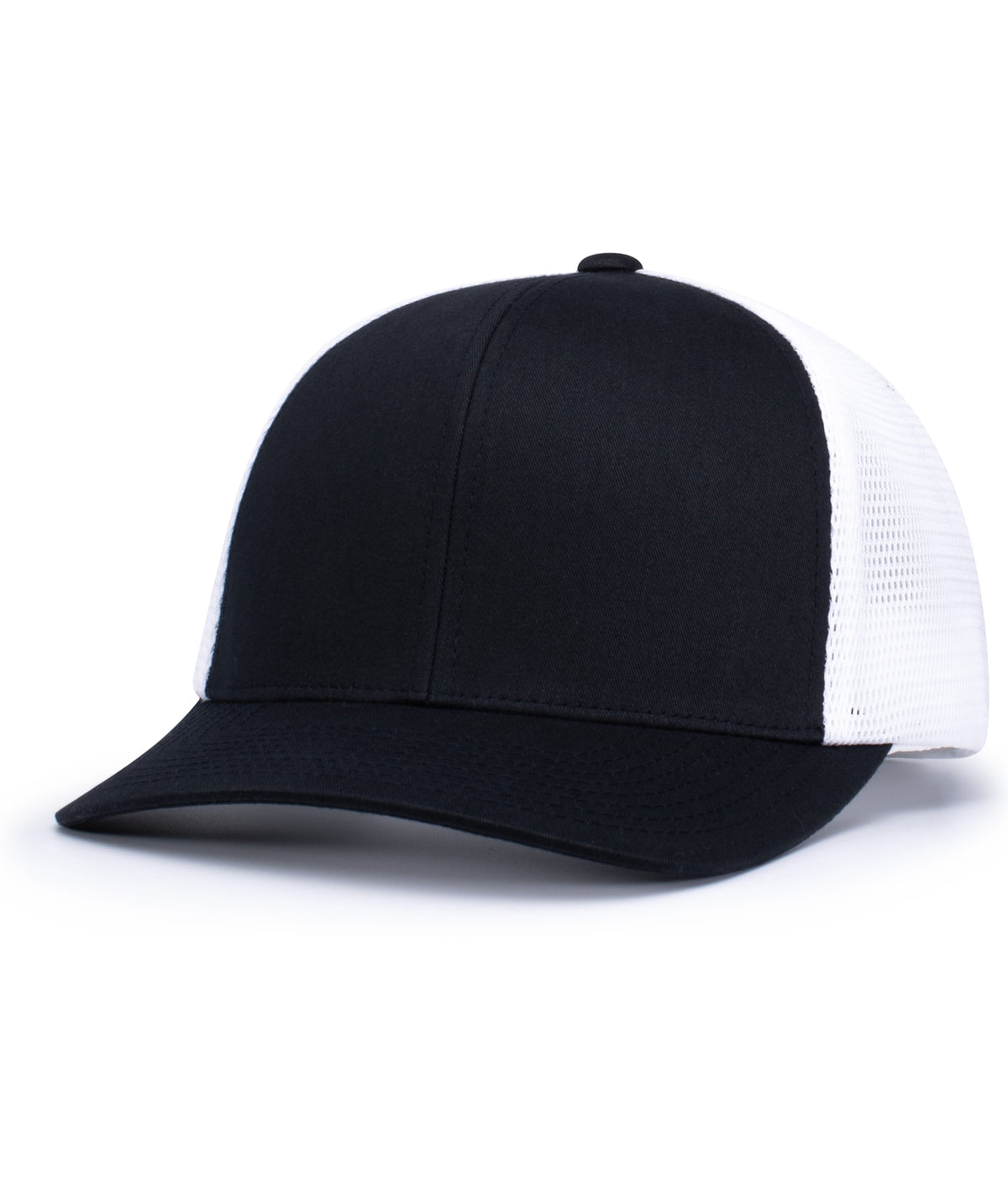 Pacific Headwear Trucker Flexfit Snapback Cap - NAVY/WHITE/NAVY