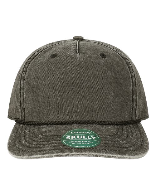 Legacy Skully Rope Cap - Black