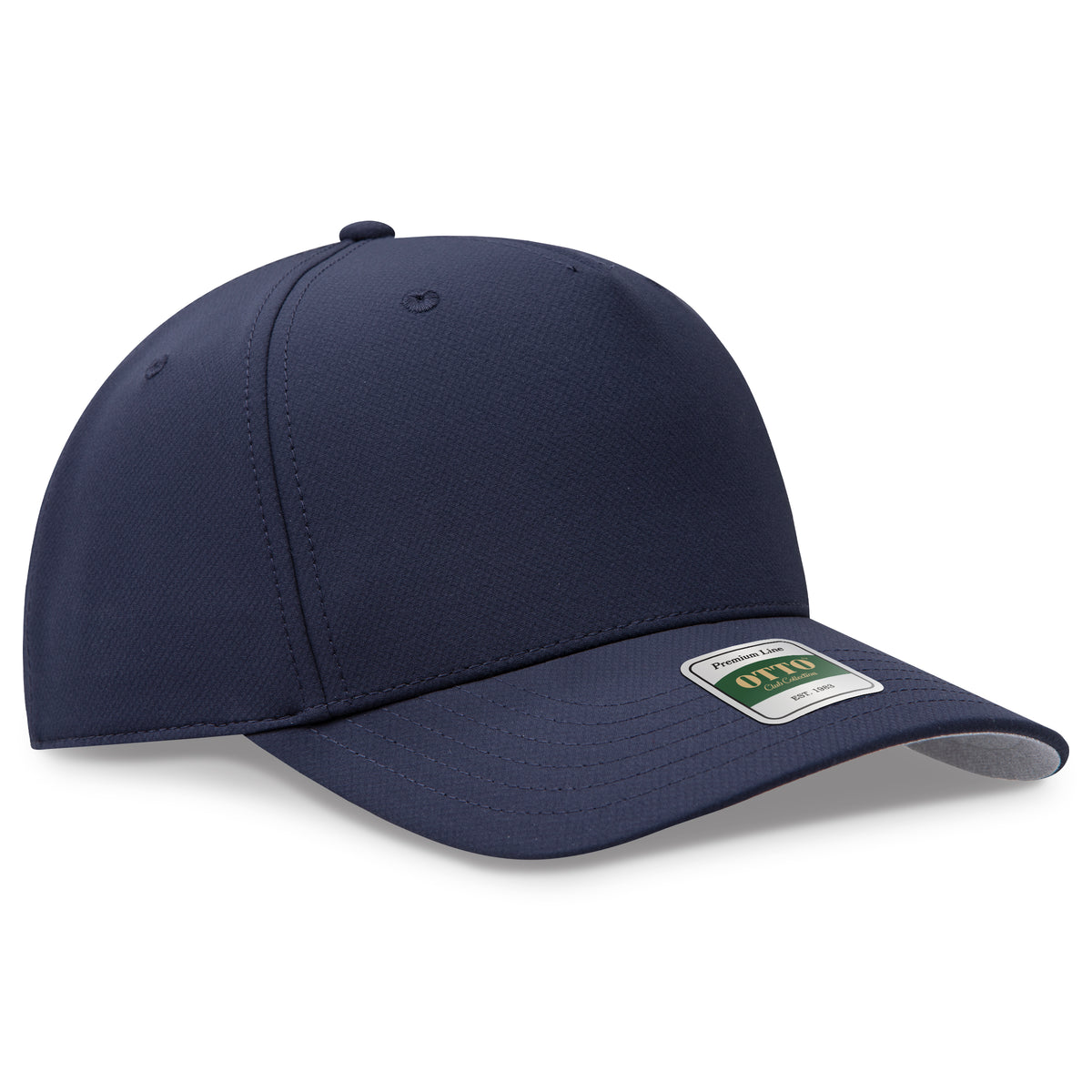 Otto Cap 114 Comfy Fit Club Collection 5 Panel Pro Style Cap - Navy