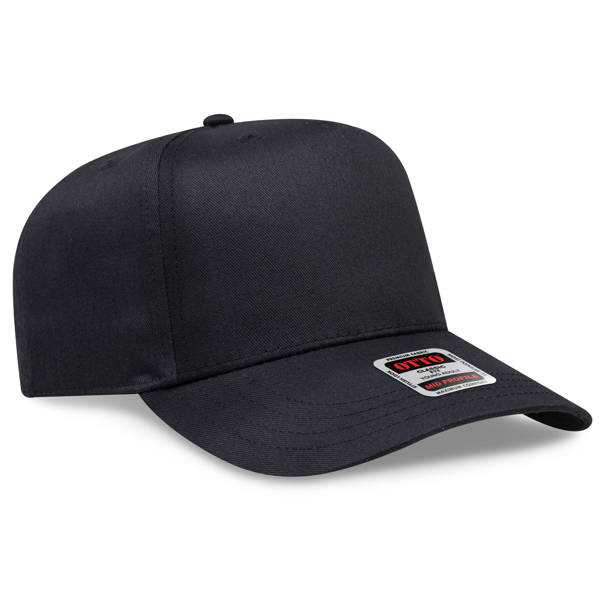 Otto Cap 31-069 5 Panel Mid Profile Baseball Cap