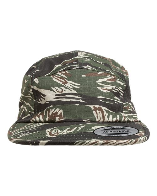 YP Classics Classic Jockey Flat Bill Cap - Tiger Camo