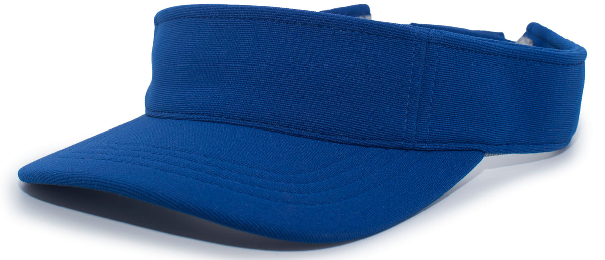 Pacific Headwear M2 Performance Hook-And-Loop Visor - ROYAL
