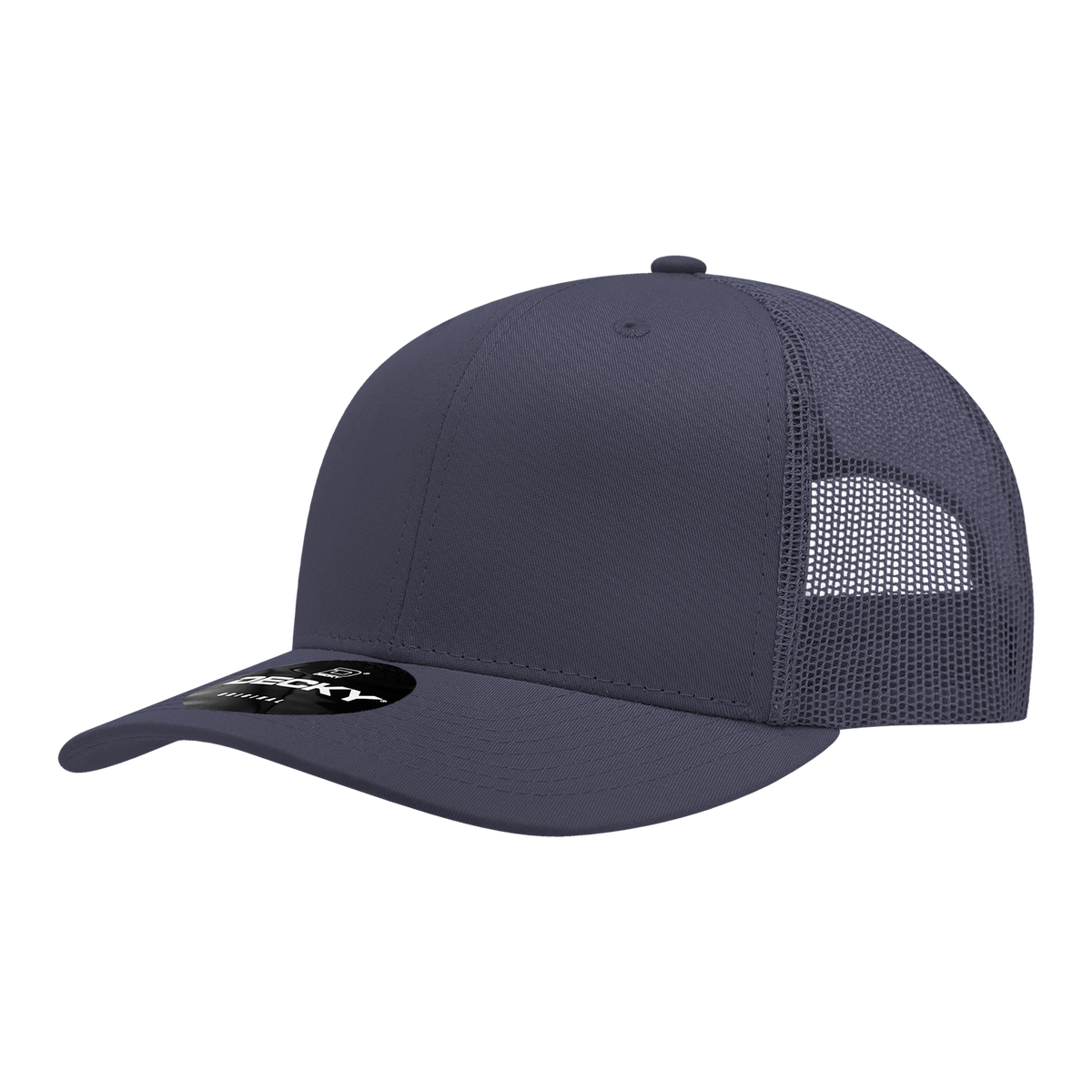 Decky 6021 6 Panel Mid Profile Classic Trucker - NVY