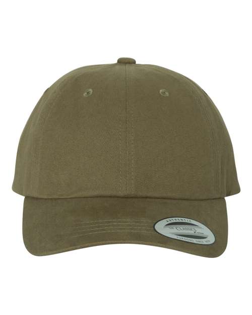 YP Classics Peached Cotton Twill Dad Hat - Loden