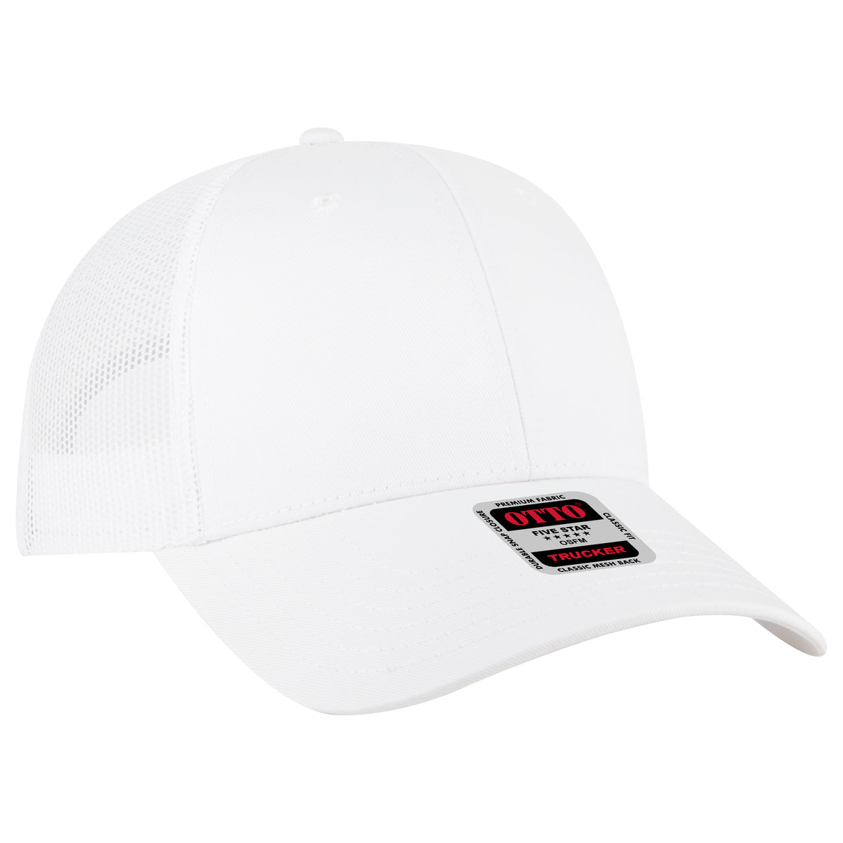 Otto Cap 83-473 6 Panel Low Profile Mesh Back Trucker Hat