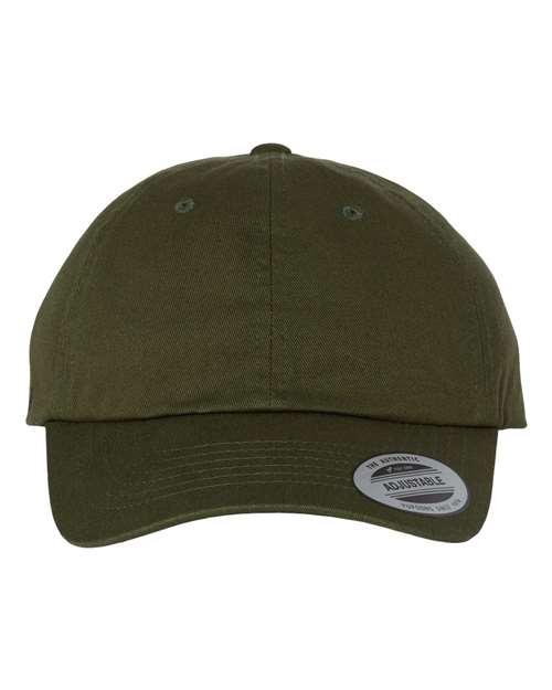 YP Classics EcoWash Dad Hat - Olive Night