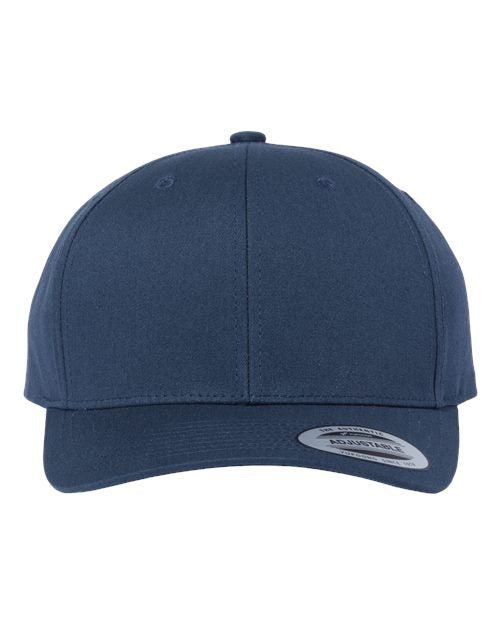 YP Classics CVC Snapback Cap - Navy