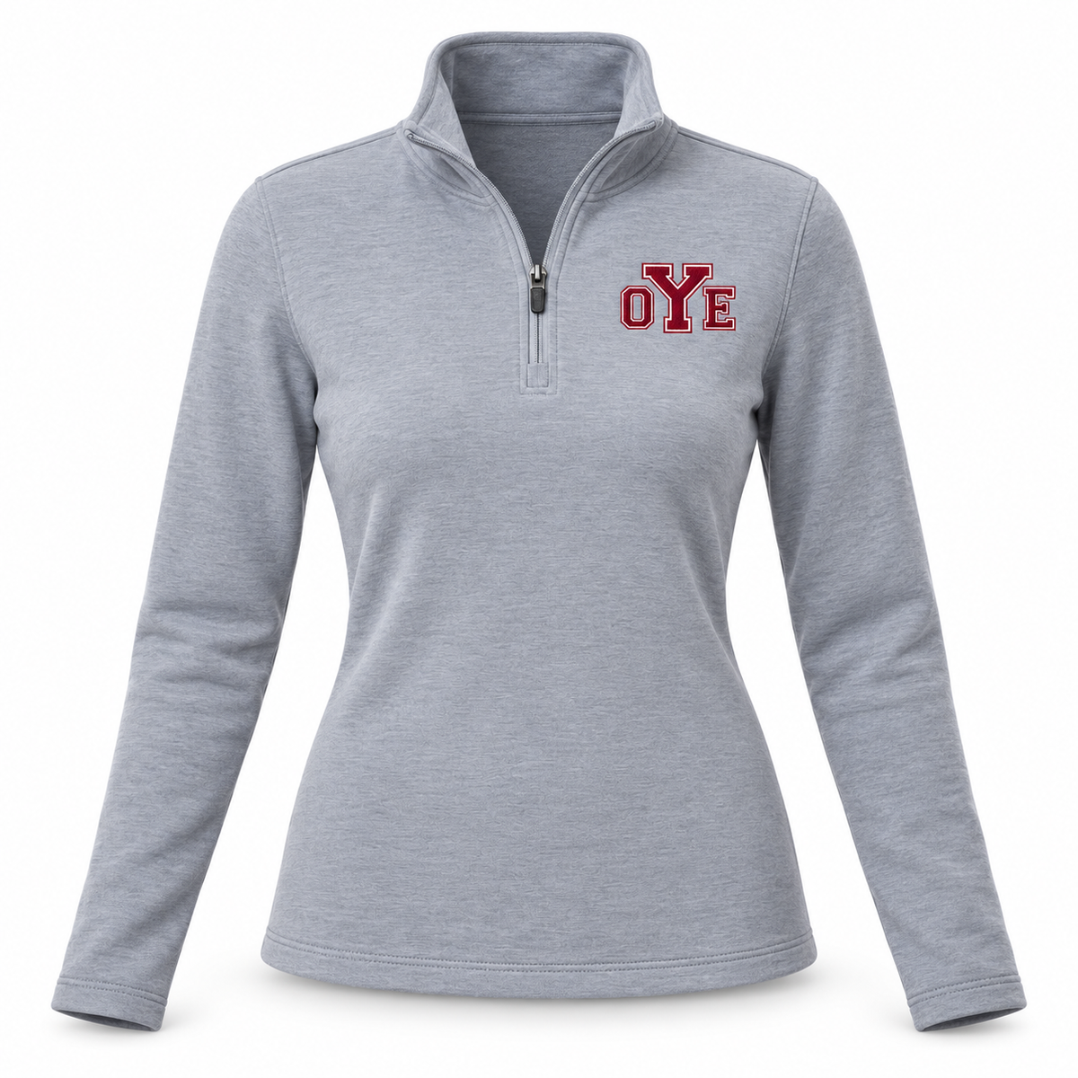 Cameron Yoemen AllPro Women's Stretch Quarter-Zip Fleece Pullover Embroidered Logo