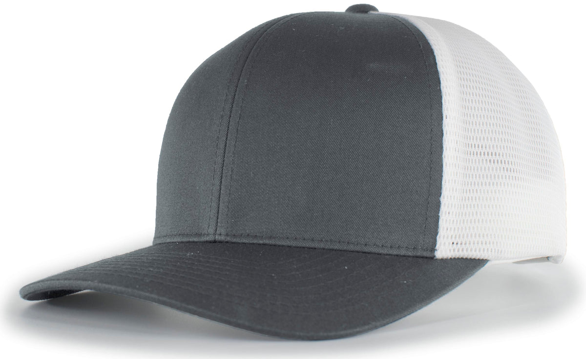 Pacific Headwear GRAPHITE/WHITE/GRAPHITE / OS Trucker PacFlex Snapback Cap