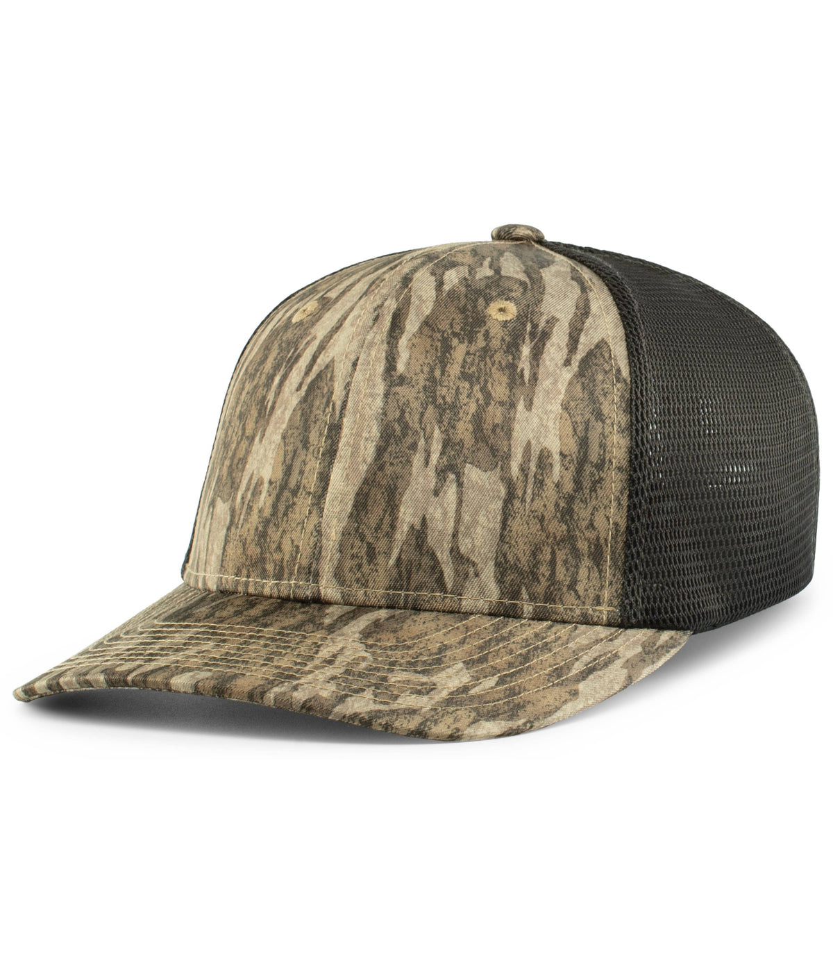 Pacific Headwear NB/LC/NB / S/M Mossy Oak® Low-Profile Trucker PacFlex Cap
