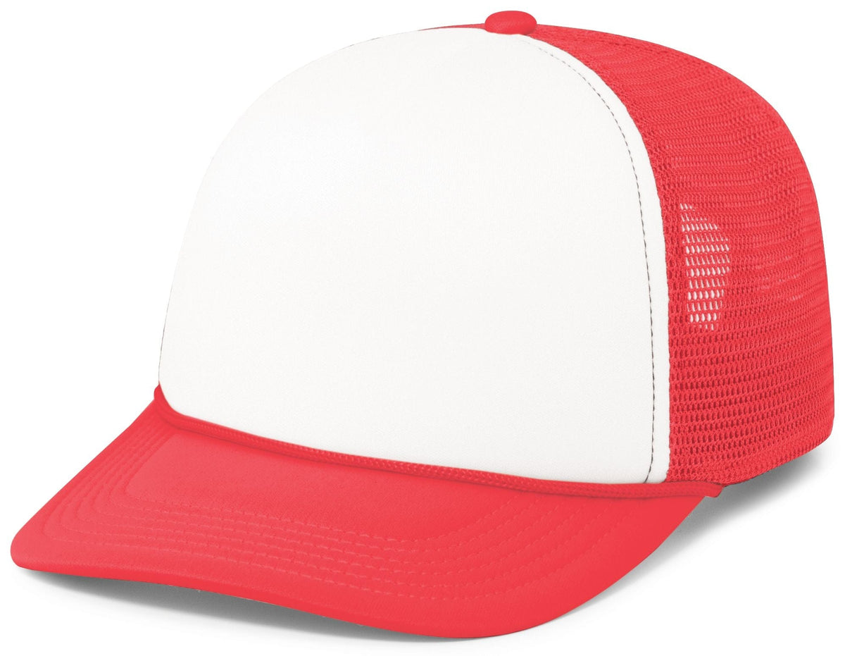 Pacific Headwear WHITE/RED/RED / OS Foamie Fresh Trucker Cap