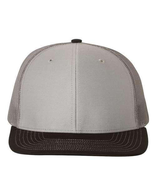 Richardson Grey/ Charcoal/ Black / OSFM Richardson 112 Snapback Trucker Cap