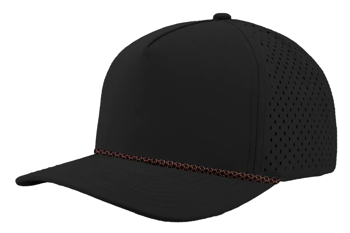 Zapped Headwear Black-Copper chainlink rope Zapped Blackhawk R+