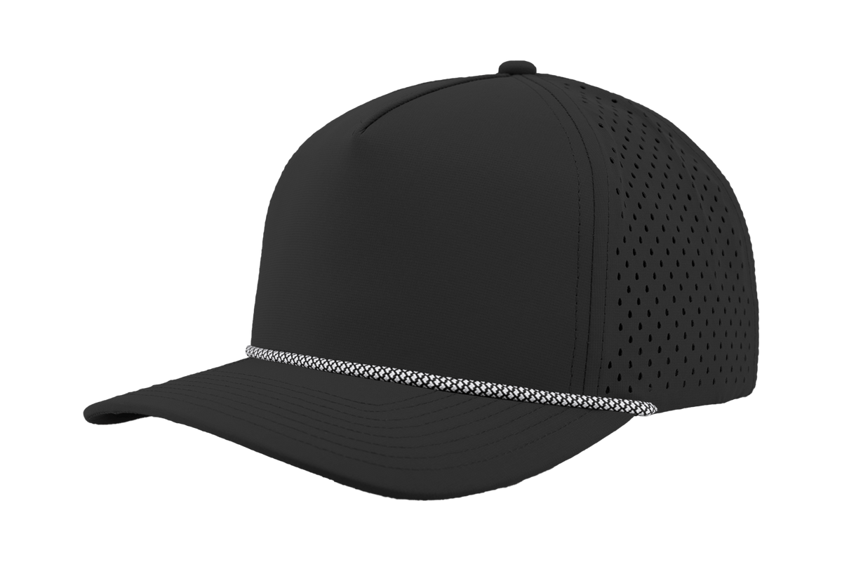 Zapped Headwear Black & White Chain Link Zapped Blackhawk R+