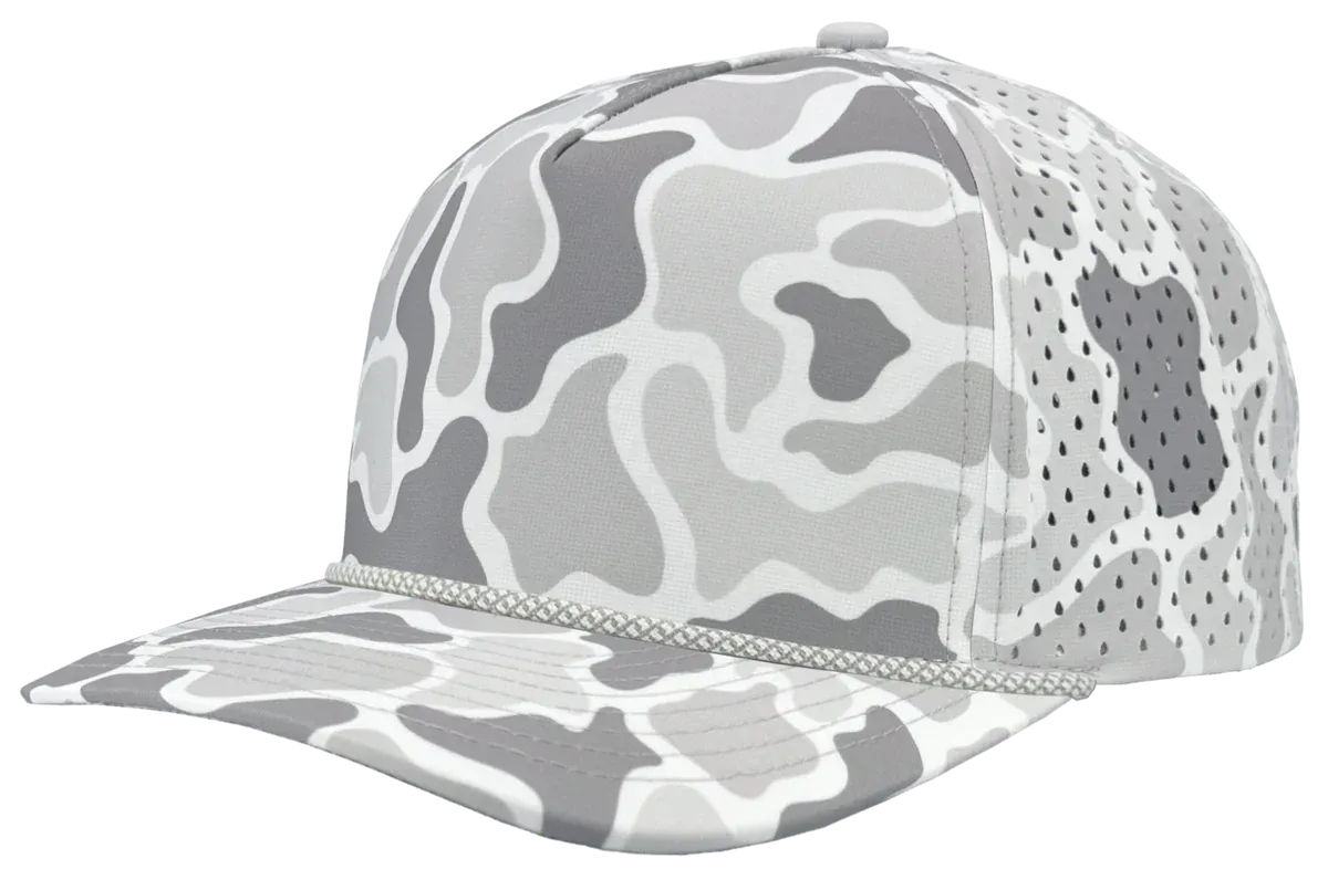 Zapped Headwear Old school snow camo-grey chainlink rope Zapped Blackhawk R+