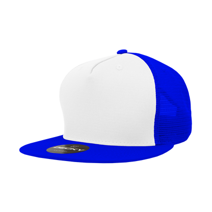Decky 1040 5 Panel High Profile Structured Cotton Blend Trucker