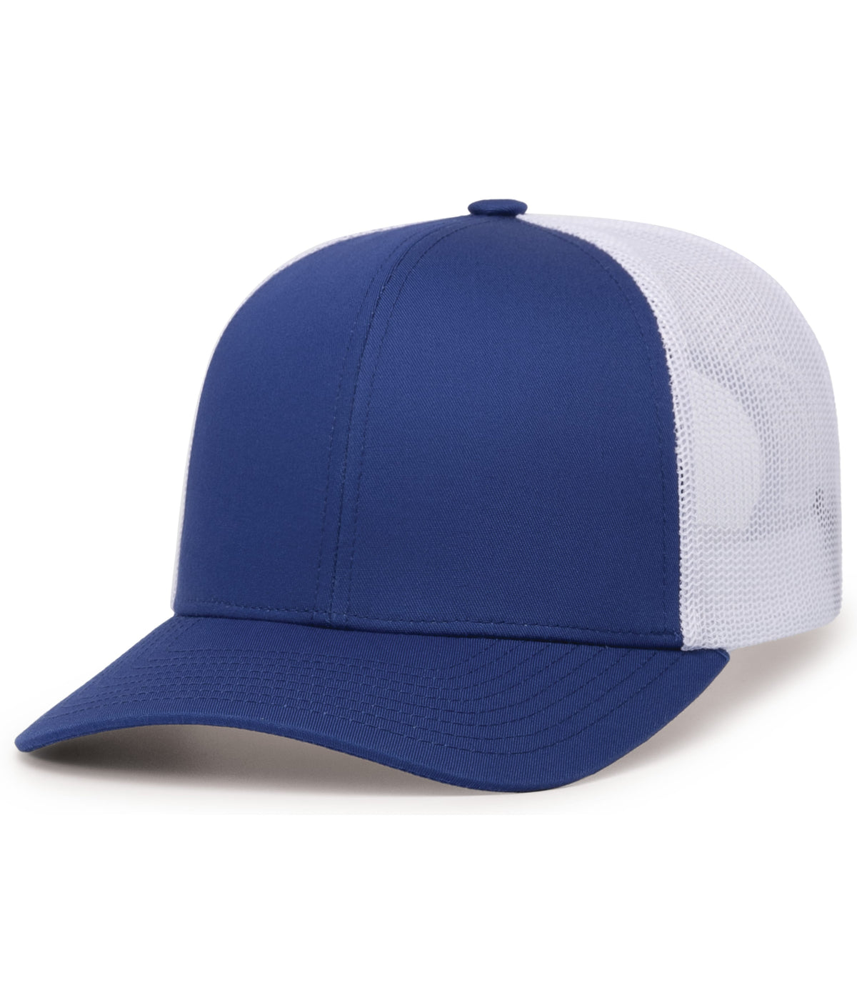 Pacific Headwear Trucker Snapback Cap - ROYAL/WHITE/ROYAL