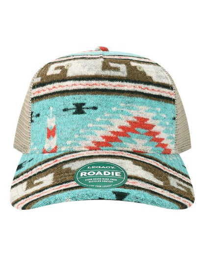 Legacy Five-Panel Adjustable Cap - Aztec