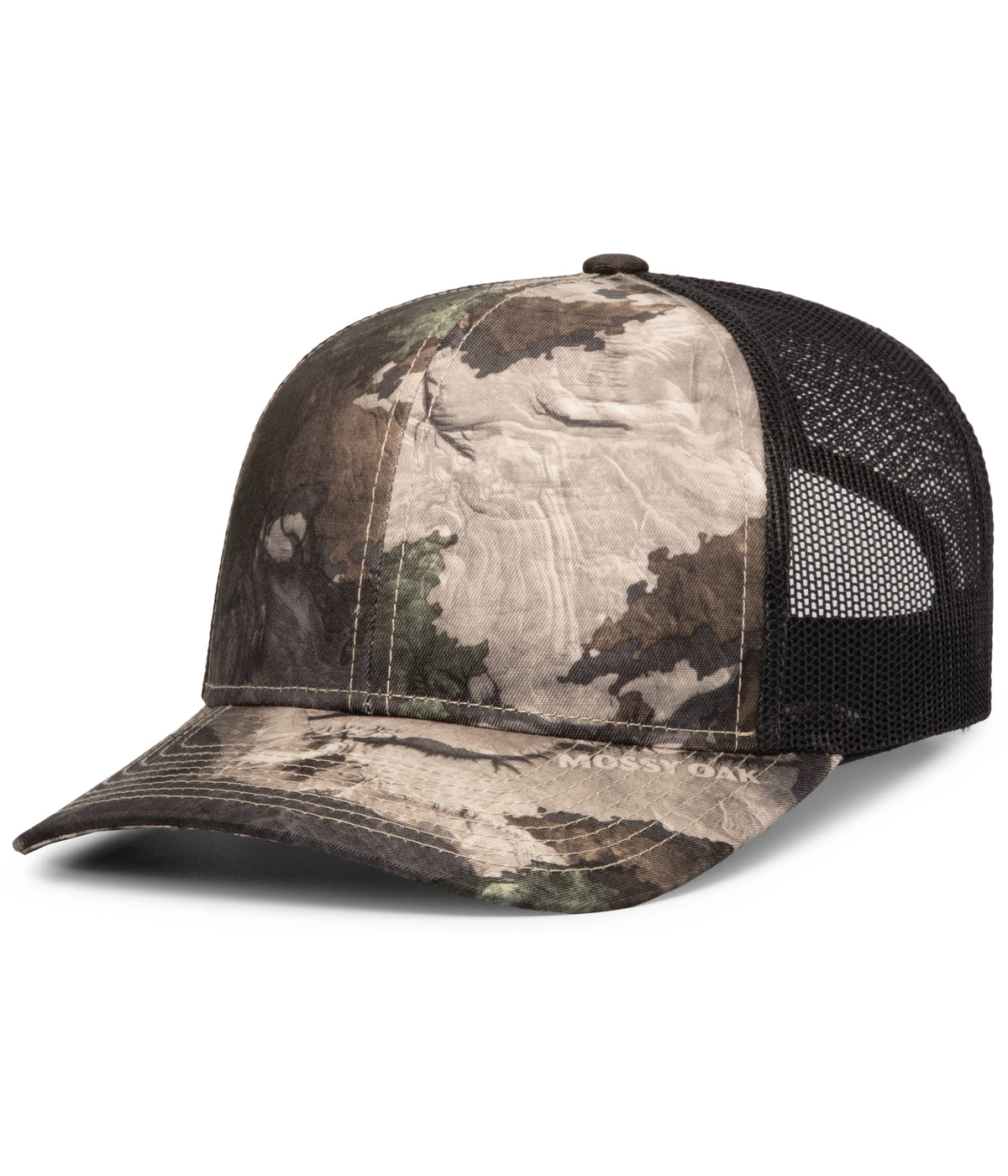 Pacific Headwear Camo Snapback Trucker Cap - TG/LC/TG