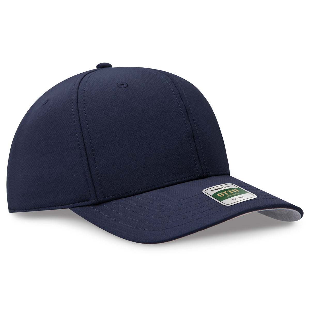 Otto Cap 111 Comfy Fit Club Collection 6 Panel Pro Style Cap - Navy