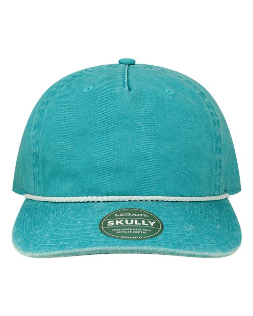 Legacy Skully Rope Cap - Aqua