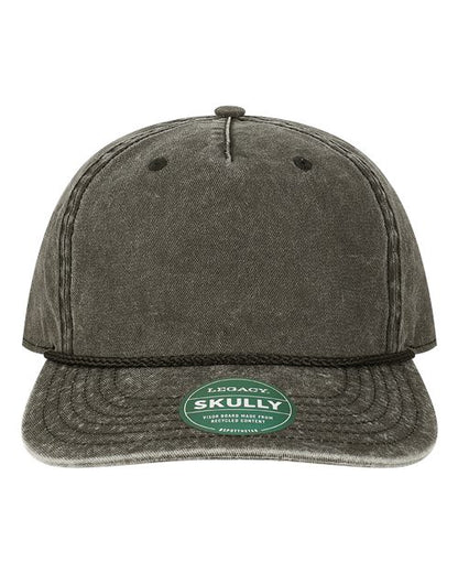 Legacy Skully Rope Cap - Black