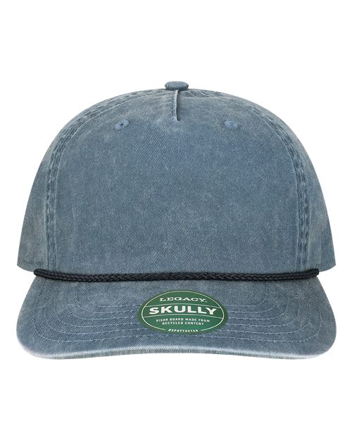 Legacy Skully Rope Cap - Navy