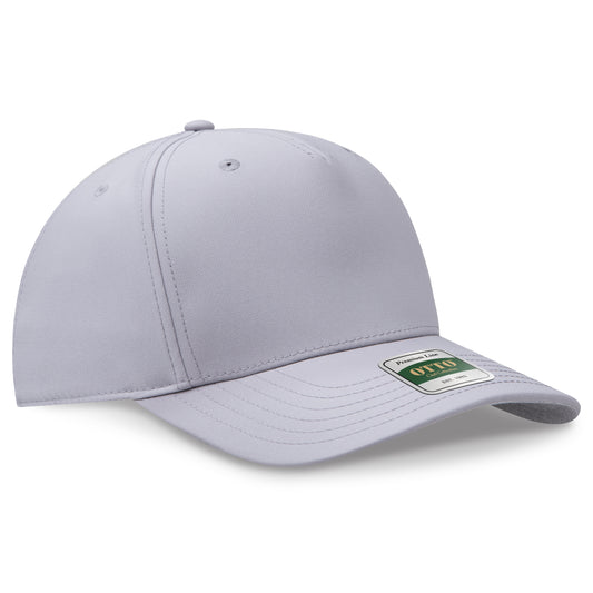 Otto Cap 118 Comfy Fit Club Collection 5 Panel Pro Style Cap - Gray
