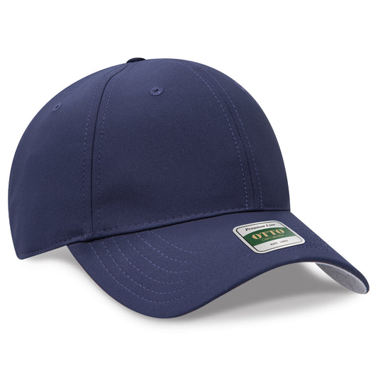 Otto Cap 119 Comfy Fit Club Collection 6 Panel Low Profile Cap - Navy