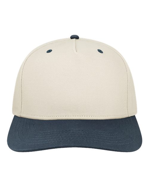 Legacy Heritage Twill Cap - Stone/ Navy