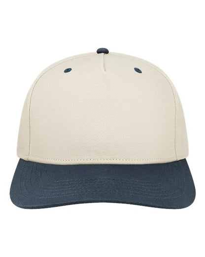Legacy Heritage Twill Cap - Stone/ Navy