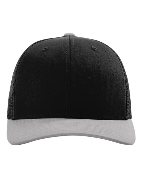 Snapback Trucker Cap - Black/ Light Grey CMB