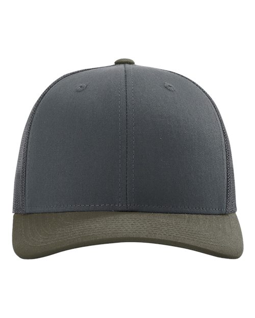 Snapback Trucker Cap - Gunmetal/ Chocolate Chip CMB