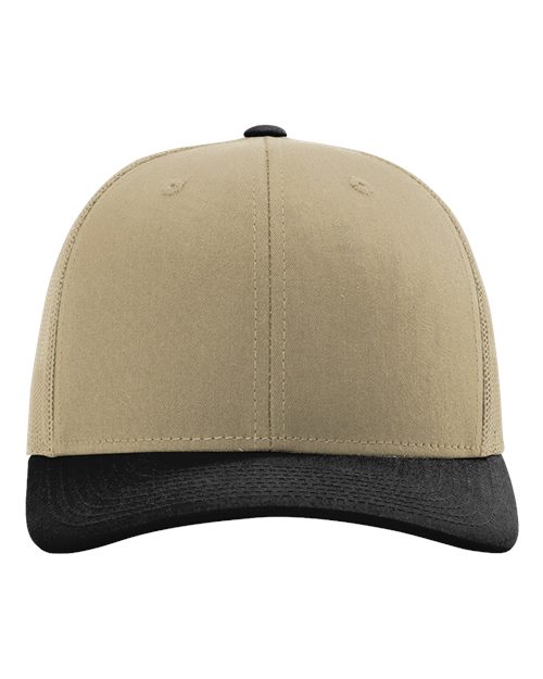 Snapback Trucker Cap - Khaki/ Black CMB