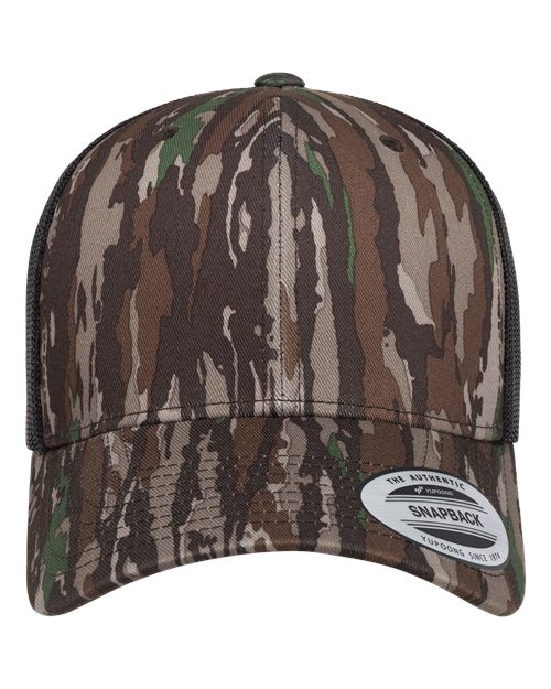 YP Classics Retro Trucker Cap - Realtree Original/ Black
