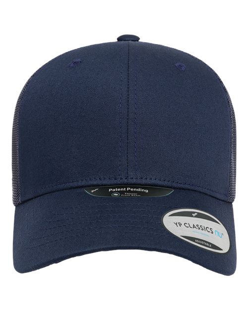 YP Classics NU Retro Trucker Cap - Navy