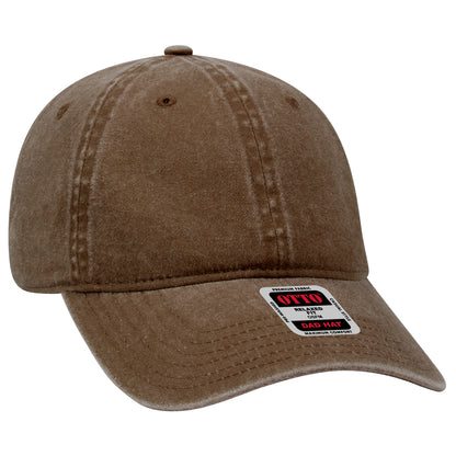 Otto Cap 18-202 6 Panel Low Profile Dad Hat