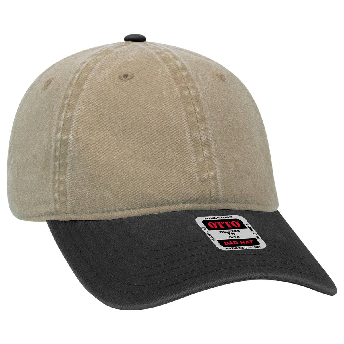 Otto Cap 18-202 6 Panel Low Profile Dad Hat