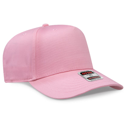Otto Cap 31-069 5 Panel Mid Profile Baseball Cap - Pink