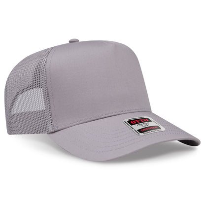 Otto Cap 32-285 5 Panel Mid Profile Mesh Back Trucker Hat
