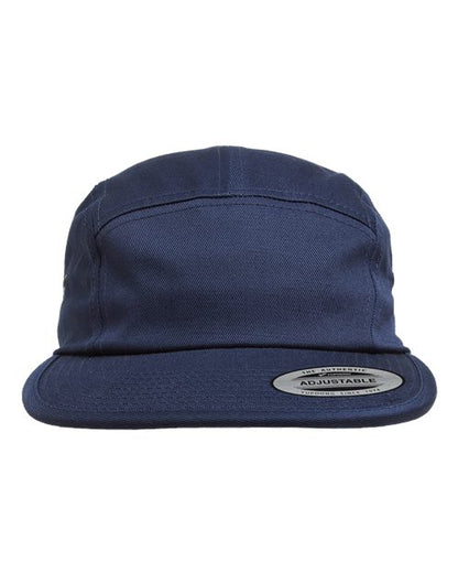 YP Classics Classic Jockey Flat Bill Cap - Navy