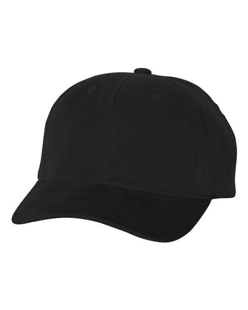 YP Classics Structured Brushed Twill Cap - Black