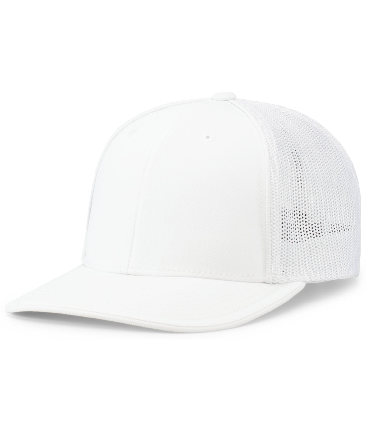 Pacific Headwear Trucker Flexfit Cap - WHITE