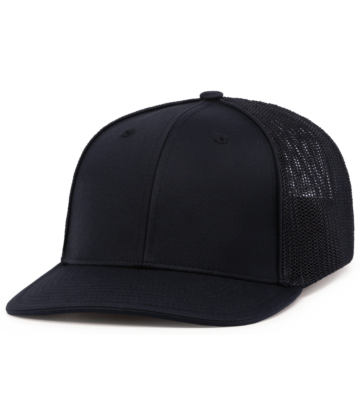 Pacific Headwear Trucker Flexfit Cap - BLACK