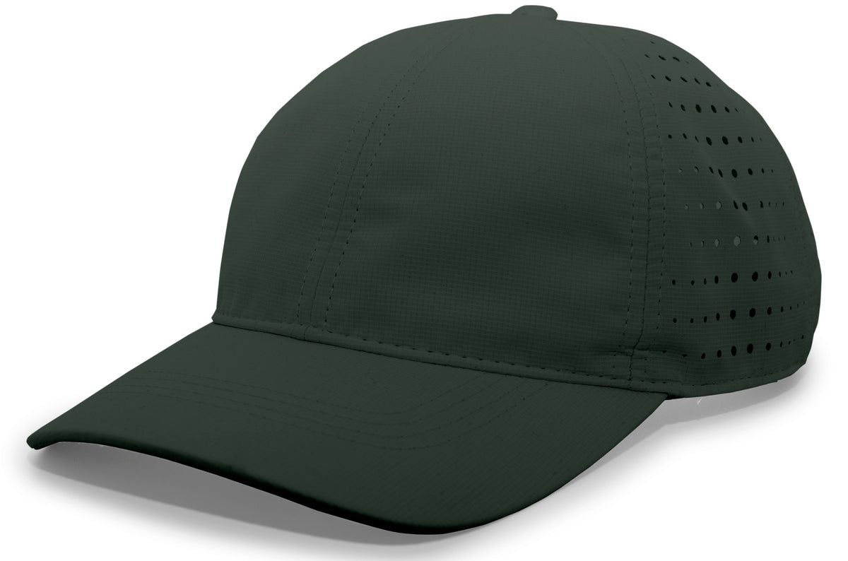 Pacific Headwear Lite Series Perforated Cap - DARK GREEN