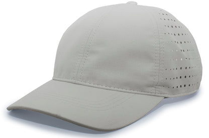 Pacific Headwear Lite Series Perforated Cap - SILVER