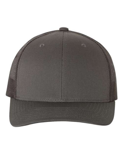 YP Classics Retro Trucker Cap - Charcoal
