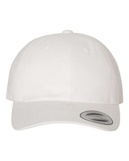 YP Classics Peached Cotton Twill Dad Hat - White